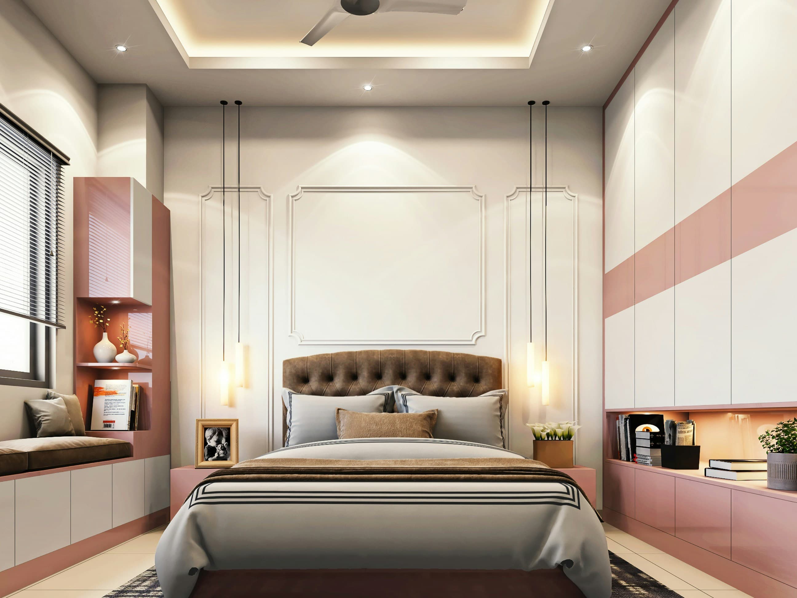 Soft Tone Bedroom Design